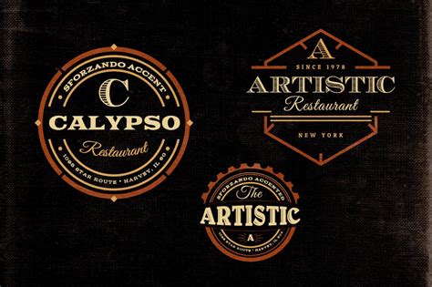 Logos Vintage 15 Collections Gratuites De Templates