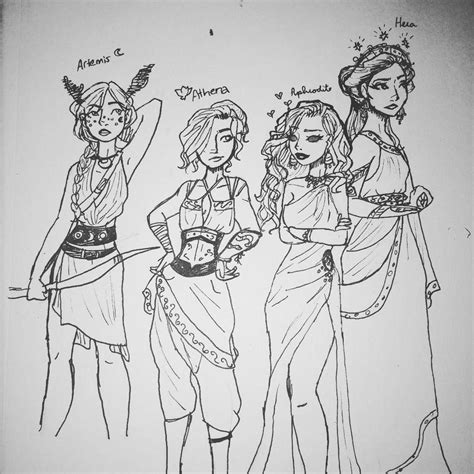 Goddesses Wip Sketch By Impulse Comics On Deviantart