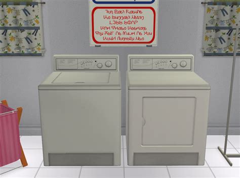 Mod The Sims Laundry Day Part 1 Washer And Dryer Sims 4 Sims Images