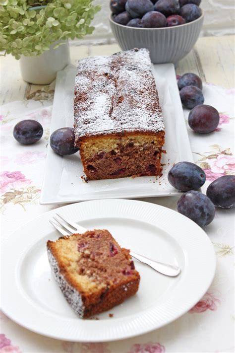 Beim backen mal was riskieren? Zwetschgen-Swirl-Kuchen in zwei Varianten - zuckerfrei und ...
