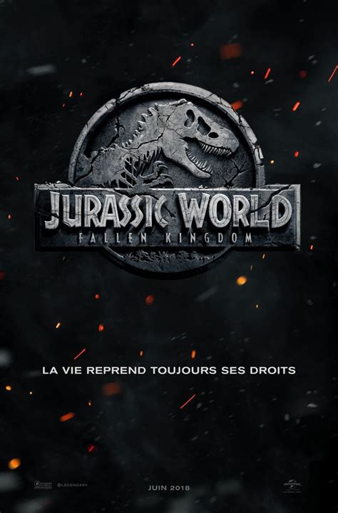 Jurassic World Fallen Kingdom Réalisé Par Juan Antonio Bayona Sortie