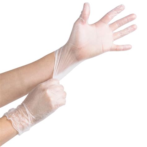 Nitrile gloves offer resistance to citrus oils and fatty meats, making them great for heavier duty foodservice tasks. Noble Products Medium Powdered Disposable Vinyl Gloves for ...