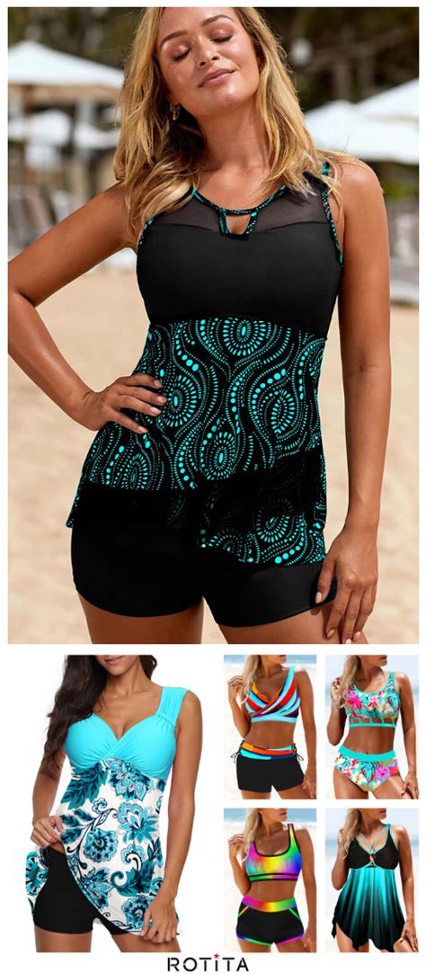 Rotita Tankini Swimwear Style On This Summer Shop Now Swimwear