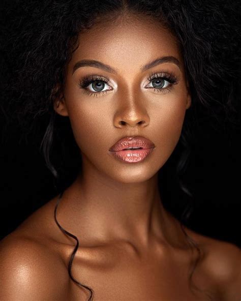 Beauty Portraits Of Ebony Models Richpointofview Makeup For