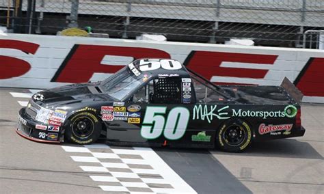 He was held two laps in the pit lane after passing the pace car in his. 2012 Camping World Trucks Series Paint Schemes Team #50 ...