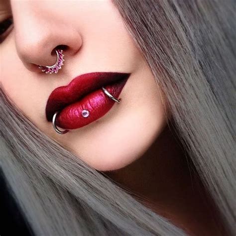 Die Größten Ideen Ihre Lippen Mit Piercing Zu Verschönern ⌘ Das Lippenpiercing Ist Eine