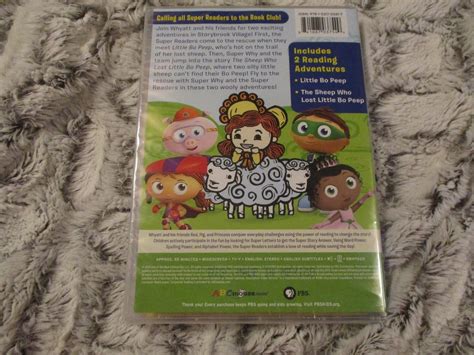 Missys Product Reviews Super Why The Adventures Of Little Bo Peep