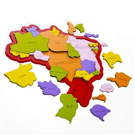 Atividades Diversas Claudia Quebra Cabeca Mapa Do Brasil E Mapa Dos Images