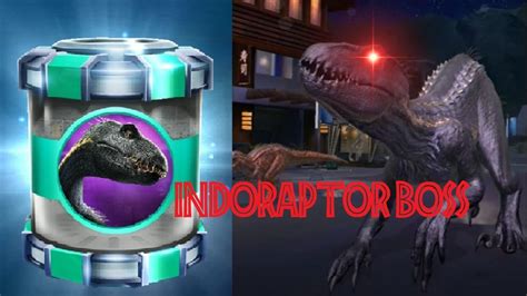 Raid Boss Indoraptor Jurassic World Alive Youtube