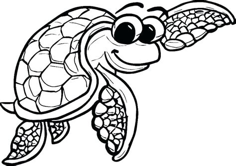 Sea Turtle Drawing Color Free Download On Clipartmag