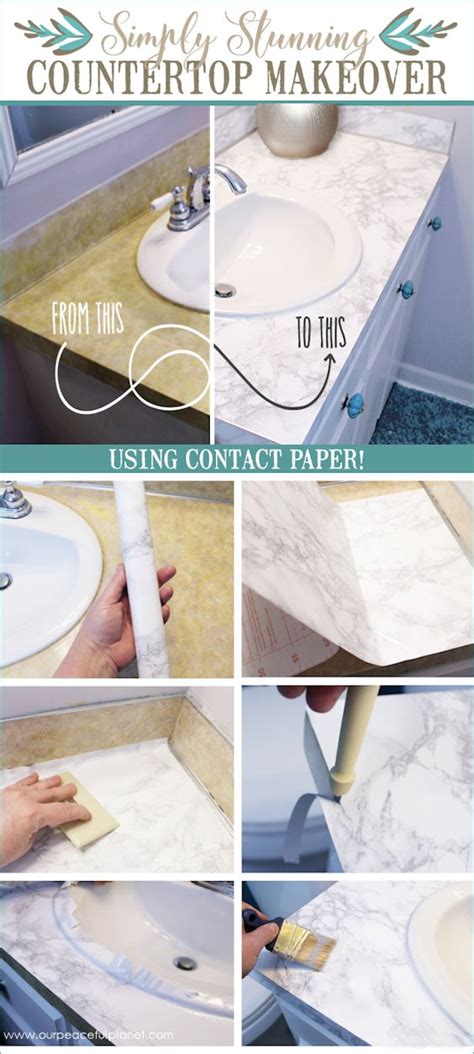 If you're still in two minds about bathroom contact paper and are thinking about choosing a similar product, aliexpress is a great place to compare prices and sellers. How to do a Sturdy & Stunning Granite Contact Paper ...