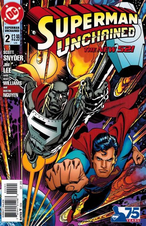 Superman Unchained 2 Variant By Jon Bogdanove Old Comic Books Free