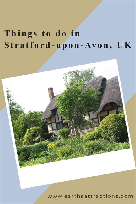 A Locals Guide To Stratford Upon Avon Warwickshire Uk World Travel