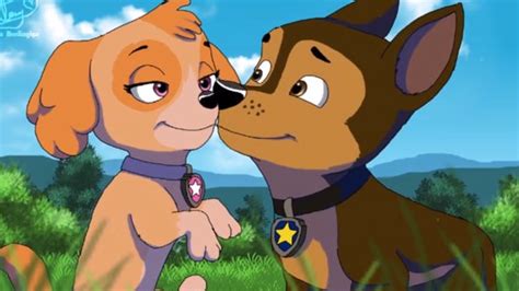 Skye X Chase Skye And Chase PAW Patrol Fan Art Fanpop