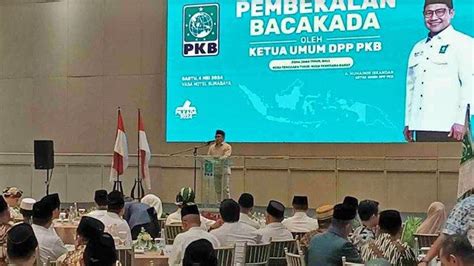 Ketum PKB Minta Calon Kepala Daerah Pilkada 2024 Jatim Tak Korupsi Cak