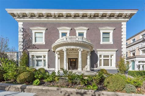 Grand And Opulent Mansion Near San Franciscos Billionaires Row Asks