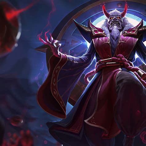 Blood Moon Zilean Lol Splash Art League Of Legends Wallpaper 4k