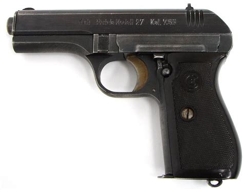 Cz Ceska Zbrojovka 27 32 Auto Caliber Pistol Cz 27 Fnh Code German