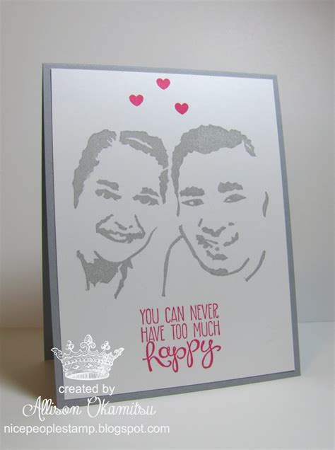 Nice People Stamp Stampin Up Canada Introducing Inkonyourfacestamps
