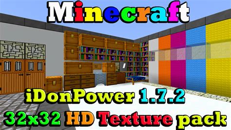 Idonpower 32x32 Hd Texture Pack 172 Minecraft
