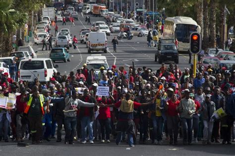 Are There 30 Service Delivery Protests A Day In South Africa Africa