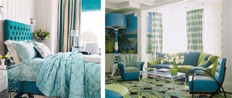 Decorate Home With Blue And Green My Decorative