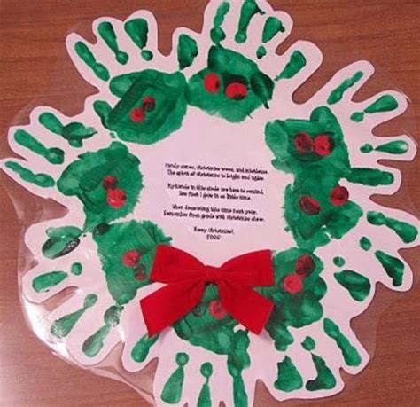 Christmas Handprint Crafts For Toddlers And Preschoolers Kids Art And Craft