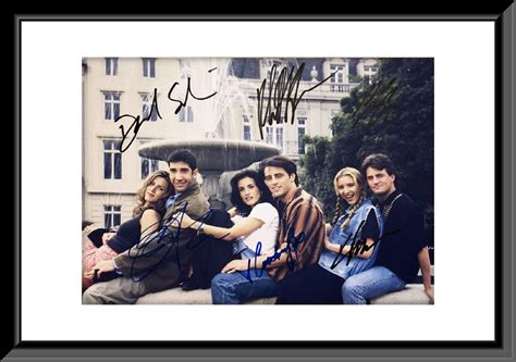 Friends Cast Signed Photo Etsy