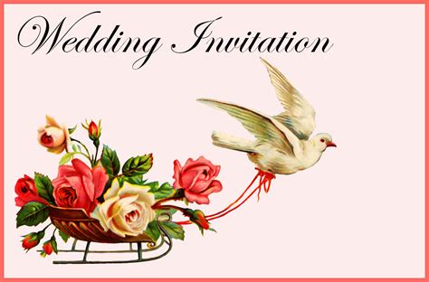 Free Printable Wedding Invitations Free Printable Greeting Cards