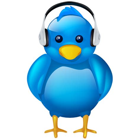Audio Bird Headphones Logo Music Social Social Media Tweet