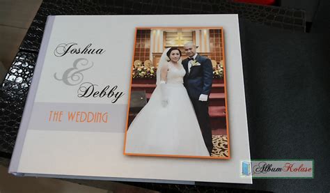 Contoh Cover Full Foto Album Kolase Wedding | Cetak Foto Album Kolase