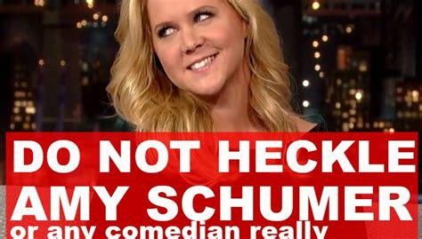 Amy Schumer Crushes A Sexist Heckler Video Q101 Chicagos Alternative 101 Wkqx Wkqx Fm