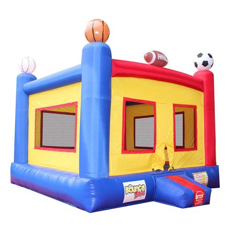 Inflatable Jumper Sports Commercial Bounce House With Blower Kids