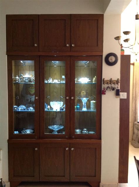 Crockery Unit Made To Order In A Niche That Existed Along With Space