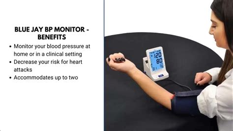 Blue Jay Perfect Measure Deluxe Blood Pressure Monitor Big Digit