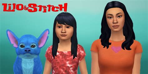 Lilo And Stitch My Sims Account On Instagram Is Witchywomansims