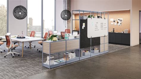 Steelcase Flex Active Frames Storage And Boundary Structure Steelcase