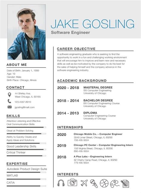 Browse our new templates by resume design, resume format and resume style to. Simple Fresher Resume Template - Free Templates | Free ...