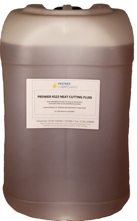 Premier KS22 Neat Cutting Fluid