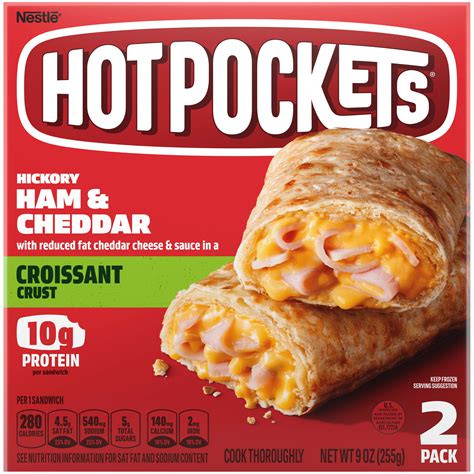 Hot Pockets Frozen Snack Ham Cheddar Frozen Sandwich Oz Hot Sex Picture