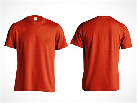 T Shirt Mockup Front And Back Template