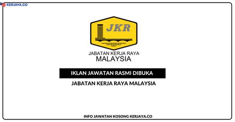 Administrative assistant, kerani, management trainee and more on indeed.com. Jawatan Kosong Terkini Jabatan Kerja Raya (JKR) ~ Pembantu ...