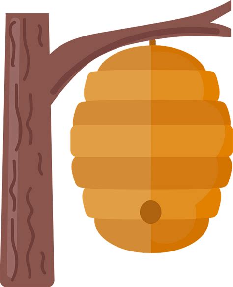 Bee And Beehive Clipart Free