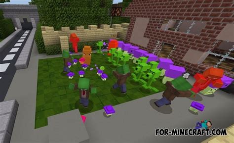 Plants Vs Zombies 2 Addon For Minecraft Be