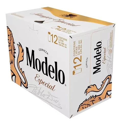 Cerveza Modelo Especial 12 Pack Lata Sleek 269ml Mercadolibre