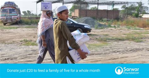 Help Feed Starving Families In Pakistan Sarwar Foundation