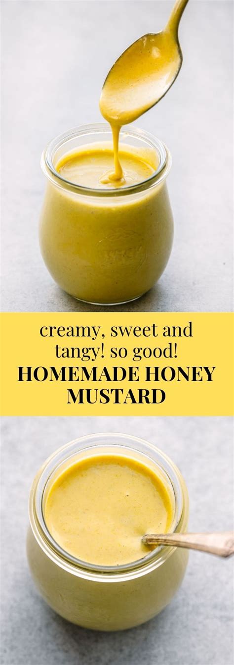 Honey Mustard Dipping Sauce Homemade Honey Mustard Honey Mustard Recipes Honey Mustard