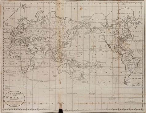 World Historical Map 1796