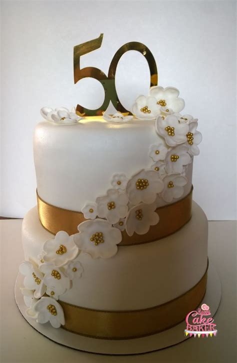 Aggregate 77 50th Wedding Anniversary Cakes Photos Best In Daotaonec