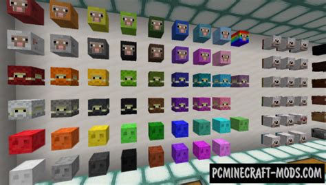 All Mob Heads Data Pack For Minecraft 1192 1182 Pc Java Mods